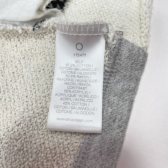 Anthropologie Dolan Left Coast Sweater Size XS Cardigan Fray Open Waterfall - Picture 6 of 9